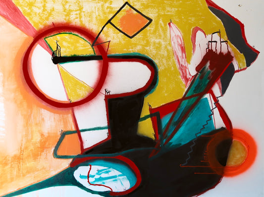 “RELAY” 36x48in