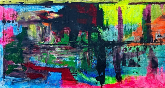 “Habitat” 24x48in