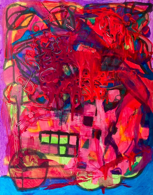 “LOUNGED” 24x30in