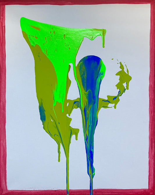 “Meltdown” 16x20in