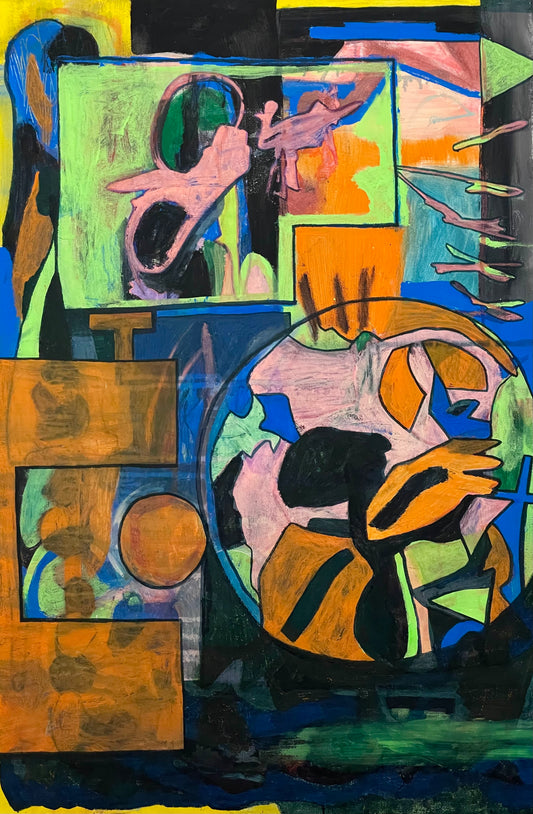 “Ctrl 3” 12x36in