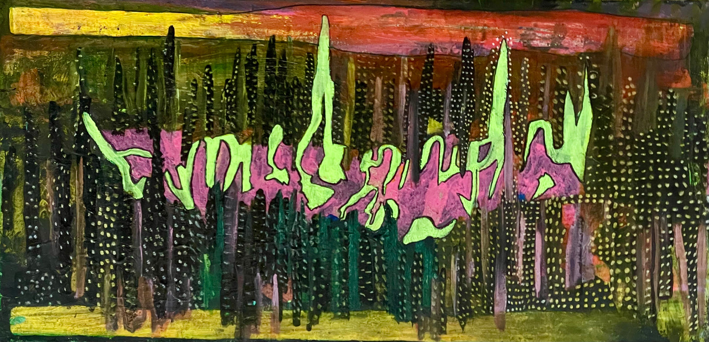 “PULSE-CITY” 10x20in